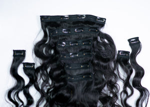 Raw Indian Wavy Clip-Ins